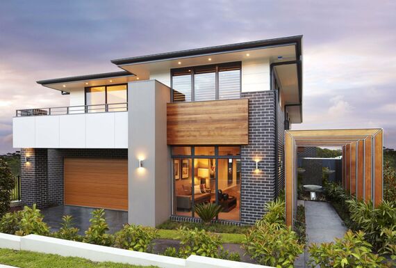 Тренды в отделке домов, облицовке фасадов зданий 2024