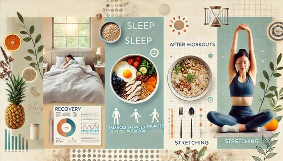 Советы по восстановлению после тренировки. Важность сна, питания и растяжки